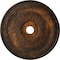 Ekena Millwork Oakleaf Ceiling Medallion (Fits Canopies up to 6 1/4"), Hnd-Painted Rust, 29 1/8"OD x 3 5/8"ID x 1"P CM29OARUS - alternate 1